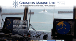 Desktop Screenshot of grundonmarine.com
