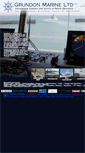 Mobile Screenshot of grundonmarine.com